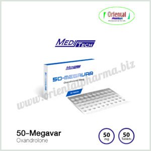 50-Megavar Oxandrolone 50 mg [50 Tablets, Meditech] Prices are being adjusted.
