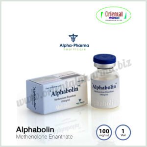Alphabolin Methenolone Enanthate 100 mg/ml [1 Vial, Alpha Pharma]