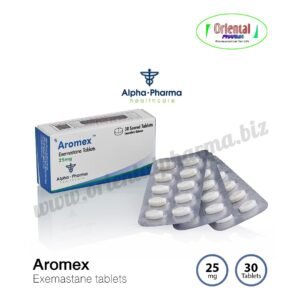 Aromex Exemastane tablets 25 mg [30 Tablets, Alpha Pharma] Prices are being adjusted.