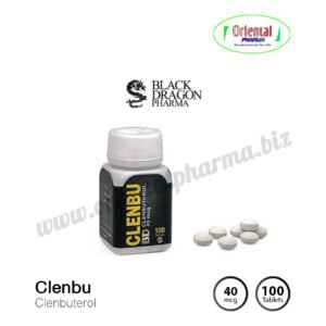 Clenbu Clenbuterol hcl 40 mcg [100 Tablets, Black Dragon] Prices are being adjusted