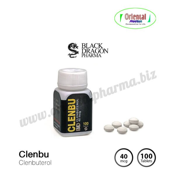 Clenbu Clenbuterol hcl 40 mcg [100 Tablets, Black Dragon] Prices are being adjusted