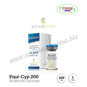 Equi Cyp 200 Boldenone Cypionate 200 mg [1 Vial, Platinum Biotech] Prices are being adjusted