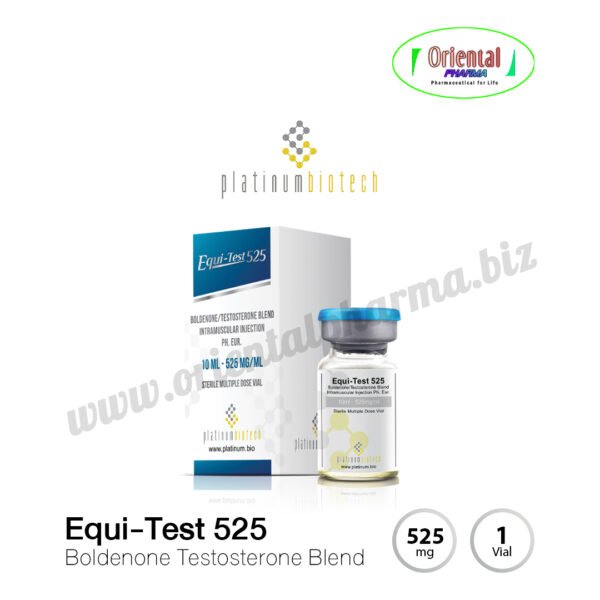 Equi Test 525 Boldenone-Testosterone Blend 525 mg [1 Vial, Platinum Biotech] Prices are being adjusted