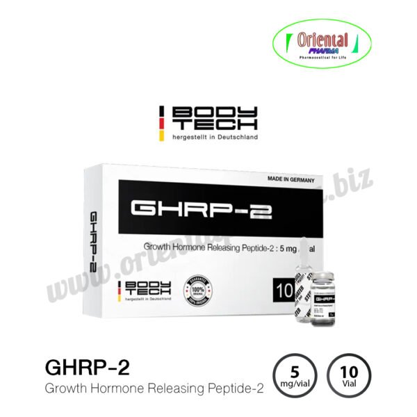 GHRP-2 Growth Hormone Releasing Peptide-2 5 mg/vial [10 Vial, Bodytech] Prices are being adjusted.