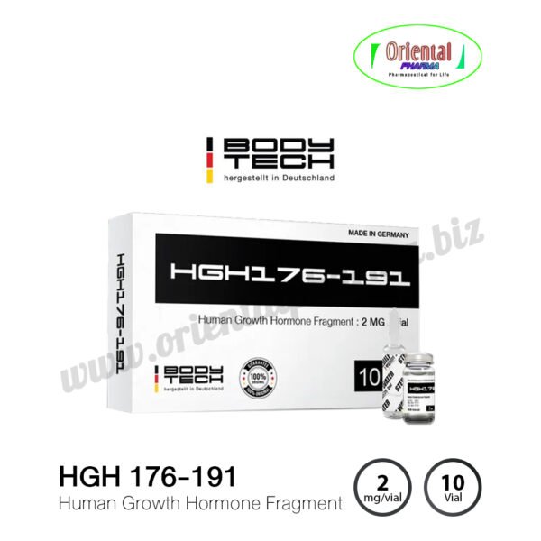 HGH 176-191 Human Growth Hormone Fragment 2 mg/vial [10 Vial, Bodytech] Prices are being adjusted.