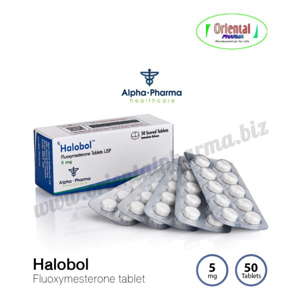 Halobol Fluoxymesterone tablets 5 mg [50 Tablets, Alpha Pharma] Prices are being adjusted.