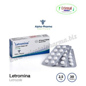 Letromina Letrozole 2.5mg [30 Tablets, Alpha Pharma]