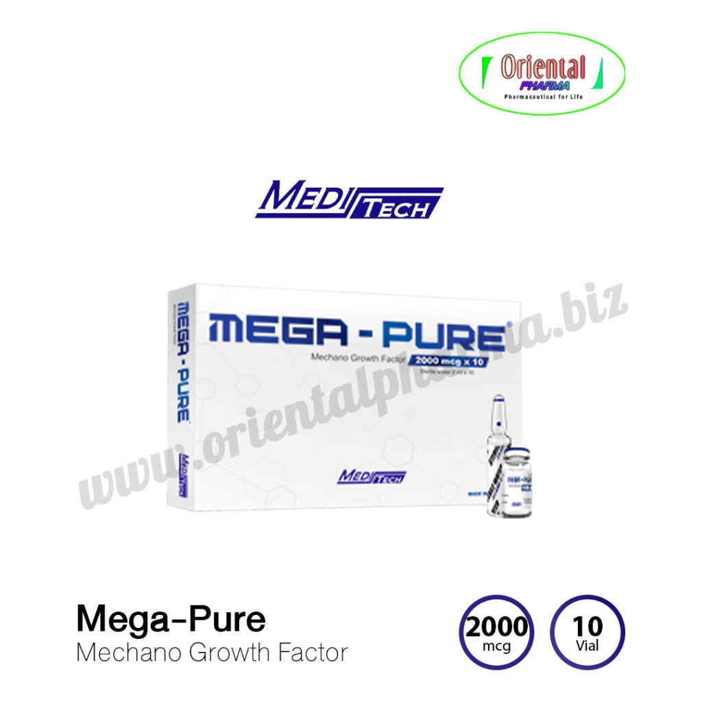 Mega-Pure Mechano Growth Factor 2000 mcg [10 Vial, Meditech] Prices are ...