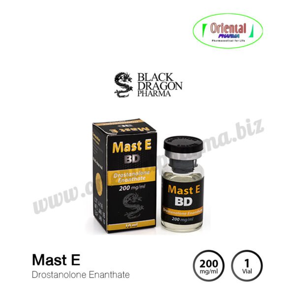 Mast E Drostanolone Enanthate 200 mg/ml  [1 Vial, Black Dragon] Prices are being adjusted