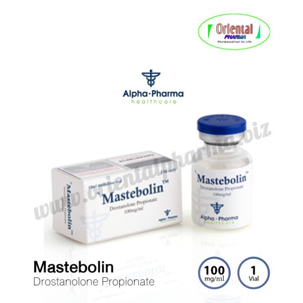 Masterbolin Drostanolone Propionate 100 mg/ml [1 Vial, Alpha Pharma]
