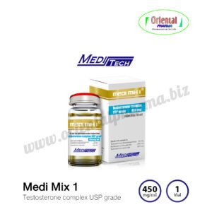 Medi Mix 1 Testosterone complex USP grade 450 mg/ml [1 Vial, Meditech] Prices are being adjusted.
