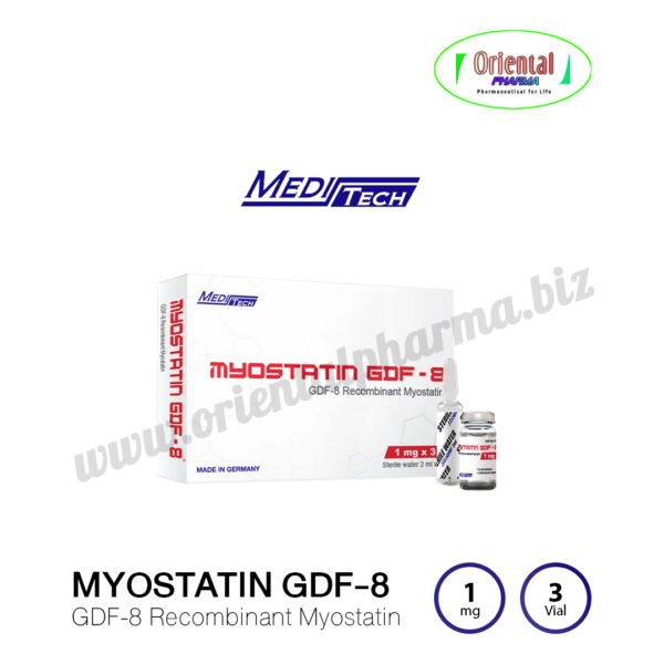 MYOTATIN GDF-8 GDF-8 Recombinant Myostatin 1 mg [3 Vial, Meditech] Prices are being adjusted.
