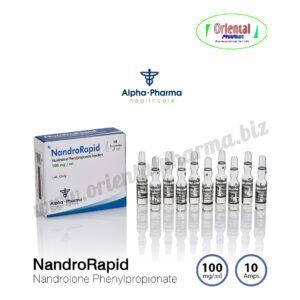 NandroRapid Nandrolone Phenylpropionate 100 mg/ml [10 Ampoules, Alpha Pharma] Prices are being adjusted.
