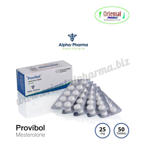 Provibol Mesterolone 25 mg [50 Tablets, Alpha Pharma] Prices are being adjusted.