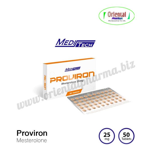 Proviron Mesterolone 25 mg [50 Tablets, Meditech] Prices are being adjusted.