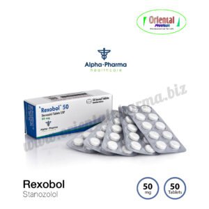 Rexobol Stanozolol 50 mg [50 Tablets, Alpha Pharma]