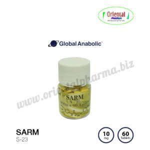 SARM S-23 10 mg [60 Tablets, Global Anabolic] Prices are being adjusted.