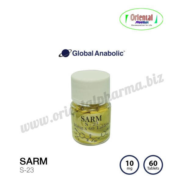 SARM S-23 10 mg [60 Tablets, Global Anabolic] Prices are being adjusted.