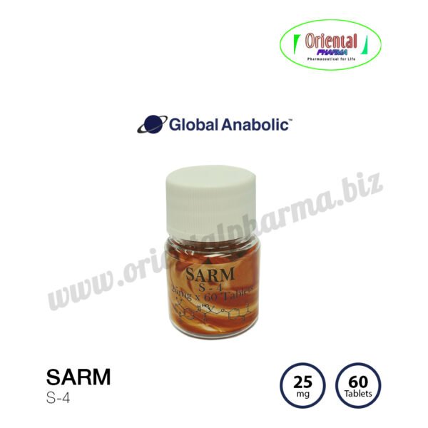 SARM S-4 25 mg [60 Tablets, Global Anabolic] Prices are being adjusted.