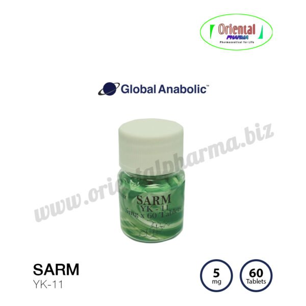 SARM YK-11 5 mg [60 Tablets, Global Anabolic] Prices are being adjusted.
