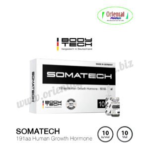 SOMATECH 191aa Human Growth Hormone 10 iu/vial [10 Vial, Bodytech] Prices are being adjusted.