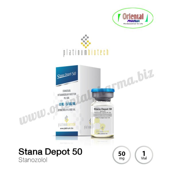 Stana Depot 50 Stanozolol 50 mg [1 Vial, Platinum Biotech] Prices are being adjusted