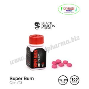Super Burn Clen+T3 40+10 mcg [100 Tablets, Black Dragon] Prices are being adjusted