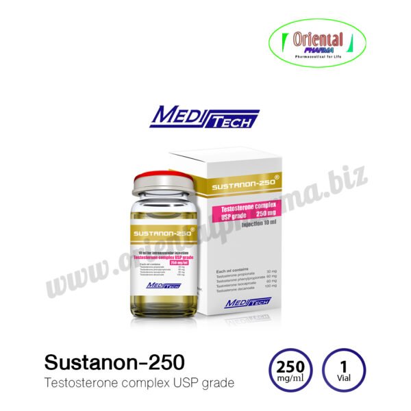 Sustanon-250 Testosterone blend 250 mg/ml [1 Vial, Meditech] Prices are being adjusted.