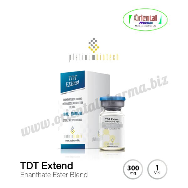 TDT Extend  Enanthate Ester Blend 300 mg [1 Vial, Platinum Biotech] Prices are being adjusted
