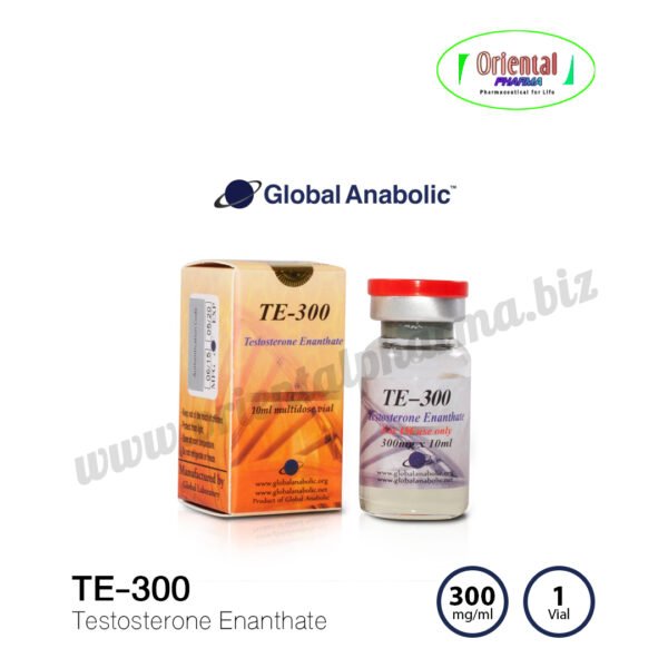TE-300 Testosterone Enanthate 300 mg/ml [1 Vial, Global Anabolic] Prices are being adjusted.