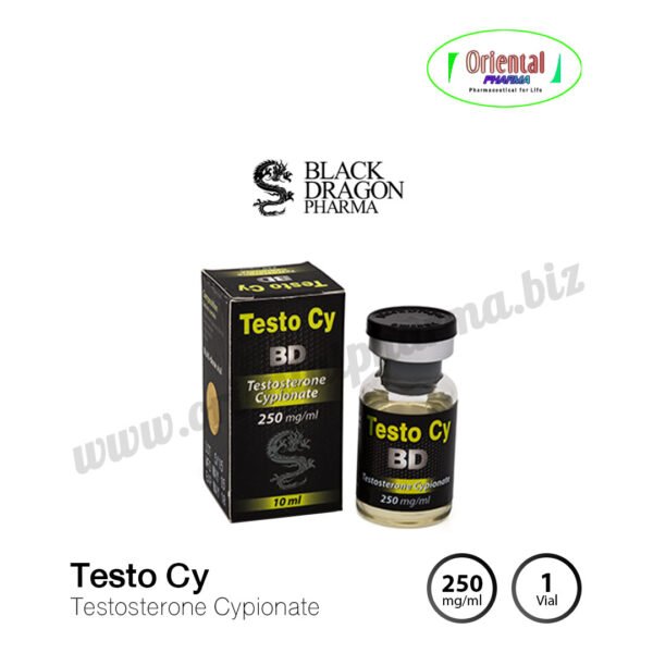 Testo Cy Testosterone Cypionate 250 mg/ml [1 Vial, Black Dragon] Prices are being adjusted