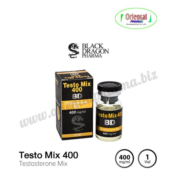 Testo Mix 400 Testosterone Mix 400 mg/ml [1 Vial, Black Dragon] Prices are being adjusted