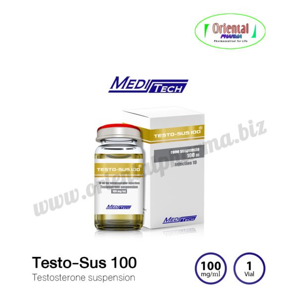 Testo-Sus 100 Testosterone suspension 100 mg/ml [1 Vial, Meditech] Prices are being adjusted.
