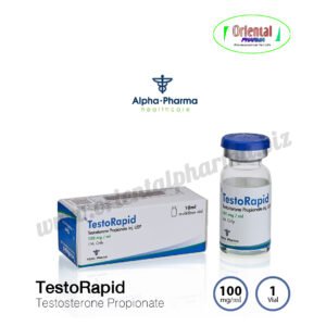 TestoRapid Testosterone Propionate 100 mg/ml [1 Vial, Alpha Pharma]