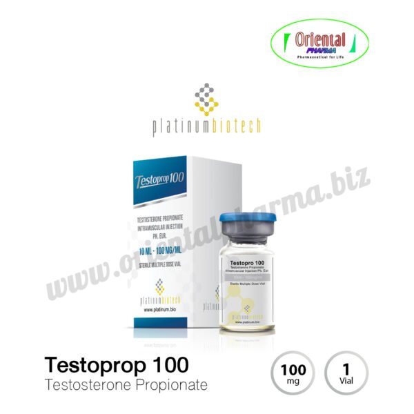 Testoprop 100 Testosterone Propionate 100 mg [1 Vial, Platinum Biotech] Prices are being adjusted