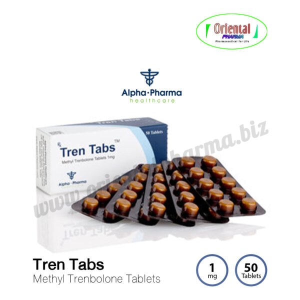 Tren Tabs Methyl Trenbolone Tablets 1 mg [50 Tablets, Alpha Pharma] Prices are being adjusted.