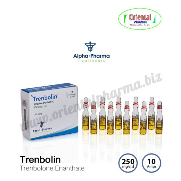 Trenbolin Trenbolone Enanthate 250 mg/ml [10 Ampoules, Alpha Pharma]