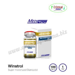 Winstrol Super micronized Stanozolol 100 mg/ml [1 Vial, Meditech] Prices are being adjusted.