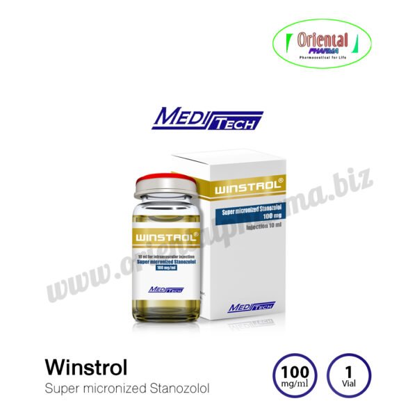 Winstrol Super micronized Stanozolol 100 mg/ml [1 Vial, Meditech] Prices are being adjusted.