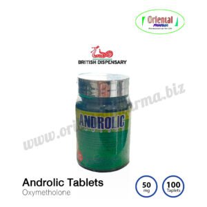 Androlic Tablets Oxymetholone 50 mg [100 Tablets,British Dispensary] Prices are being adjusted