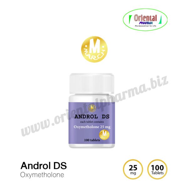 Androl DS Oxymetholone 25 mg [100 Tablets, March Pharma] Prices are being adjusted.