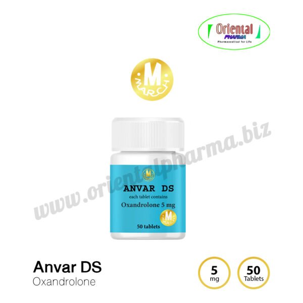 Anvar DS Oxandrolone 5 mg [50 Tablets, March Pharma] Prices are being adjusted.