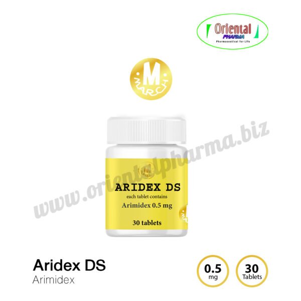 Aridex DS Arimidex 0.5 mg [30 Tablets, March Pharma] Prices are being adjusted.