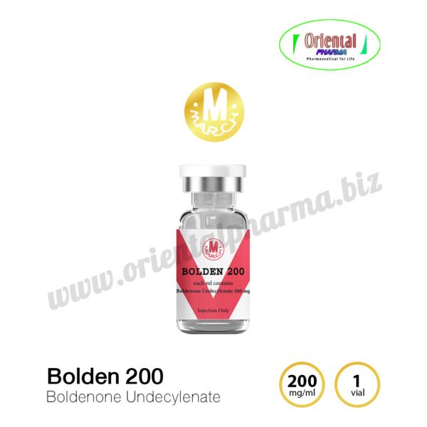 Bolden 200 Boldenone Undecylenate 200 mg/ml [1 Vial, March Pharma] Prices are being adjusted.