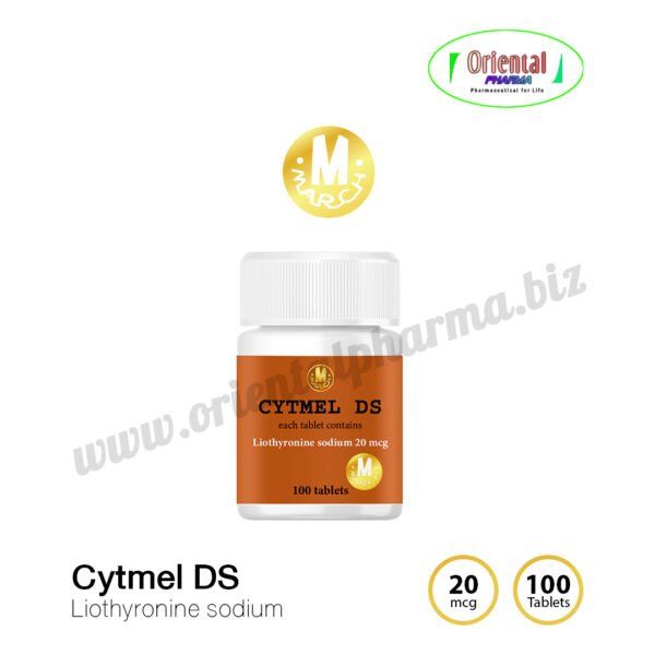Cytmel DS Liothyronine sodium 20 mcg [100 Tablets, March Pharma] Prices are being adjusted.