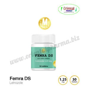 Femra DS Letrozole 1.25 mg [30 Tablets, March Pharma] Prices are being adjusted.