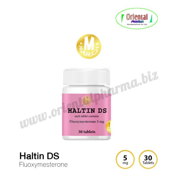 Haltin DS Fluoxymesterone 5 mg [30 Tablets, March Pharma] Prices are being adjusted.