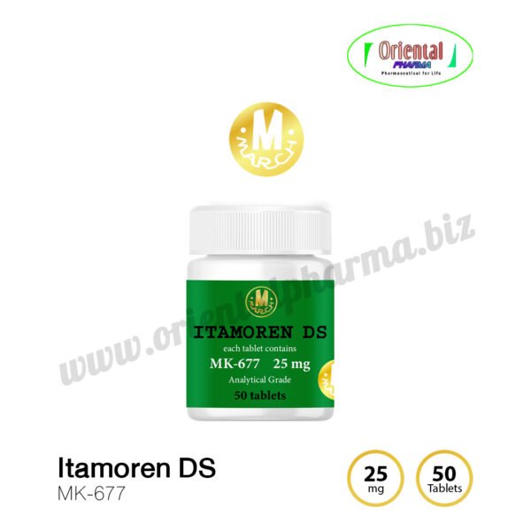 Itamoren DS MK-677 25 mg [50 Tablets, March Pharma] Prices are being adjusted.