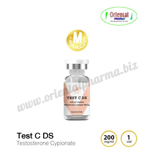 Test C DS Testosterone Cypionate 200 mg/ml [1 Vial, March Pharma] Prices are being adjusted.