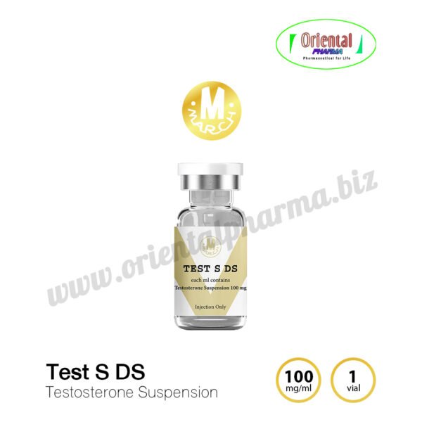 Test S DS Testosterone Suspension 100 mg/ml [1 Vial, March Pharma] Prices are being adjusted.